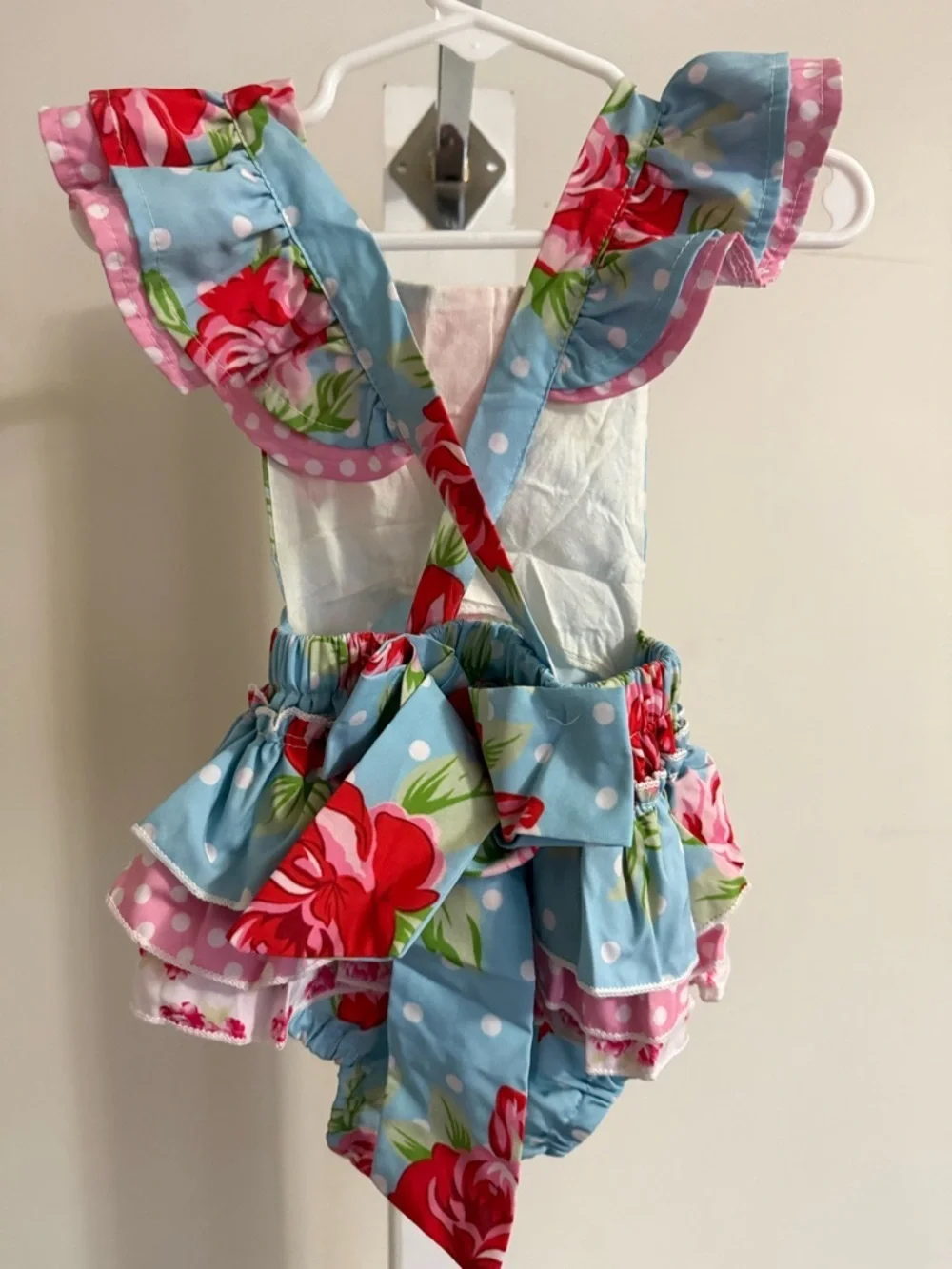 Floral Boutique Ruffle Butt Romper